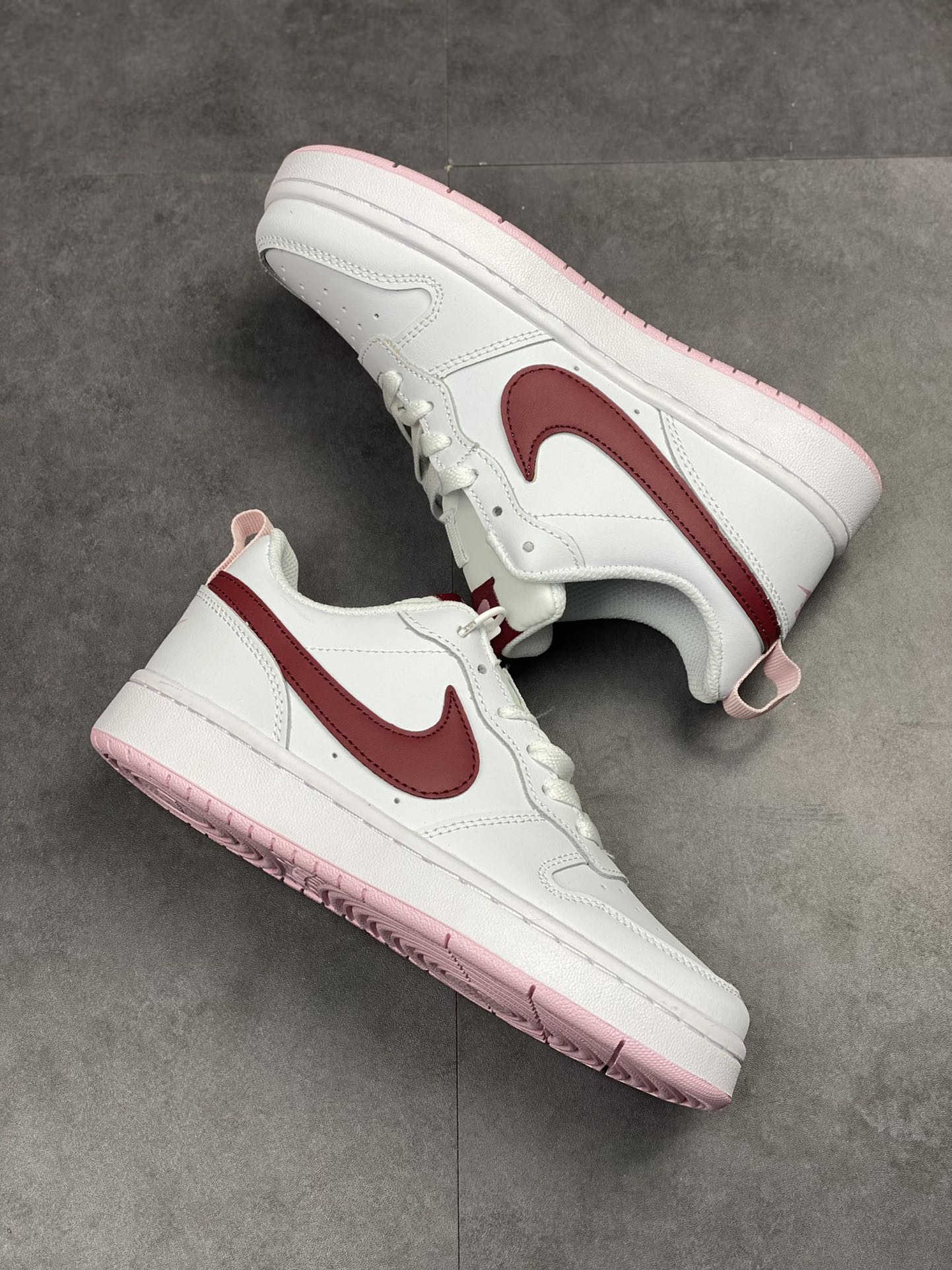 200 独家开发 芯片版 韩国原单 Nike Court Borough Low 2 FP 独家全头层版本 BQ5448-120