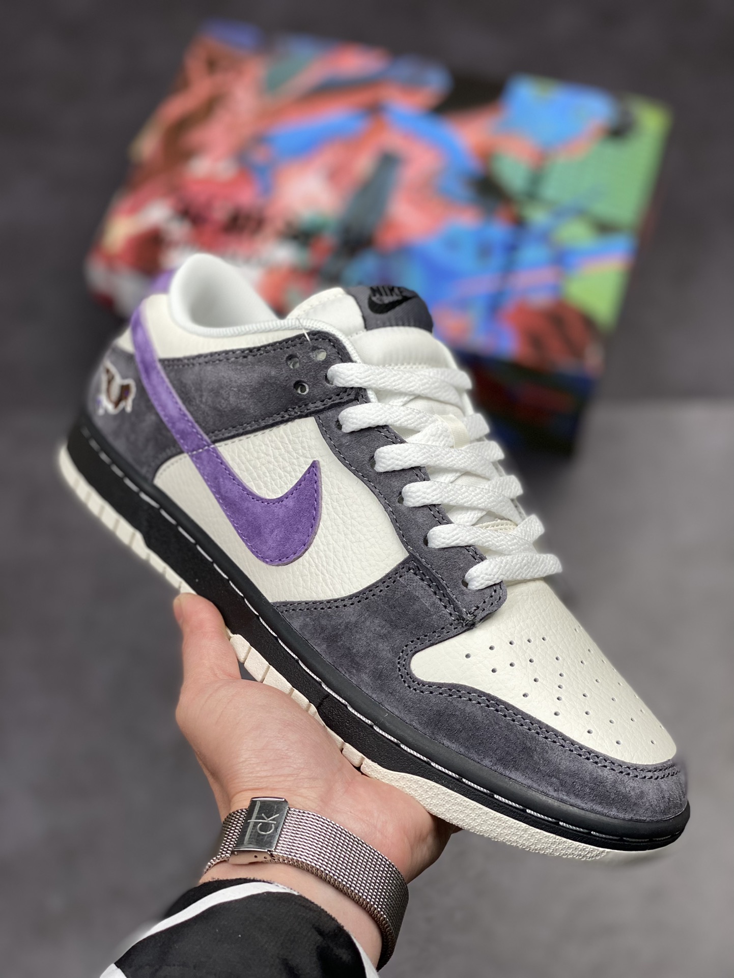 320 Nike SB Dunk Low 大友克洋 麂皮紫鸽子 UT7790-332