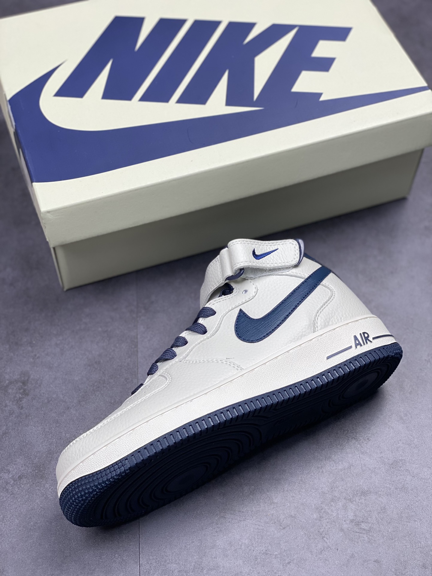 250 Nike Air Force 1 Mid 07 米深蓝 PA0920-508