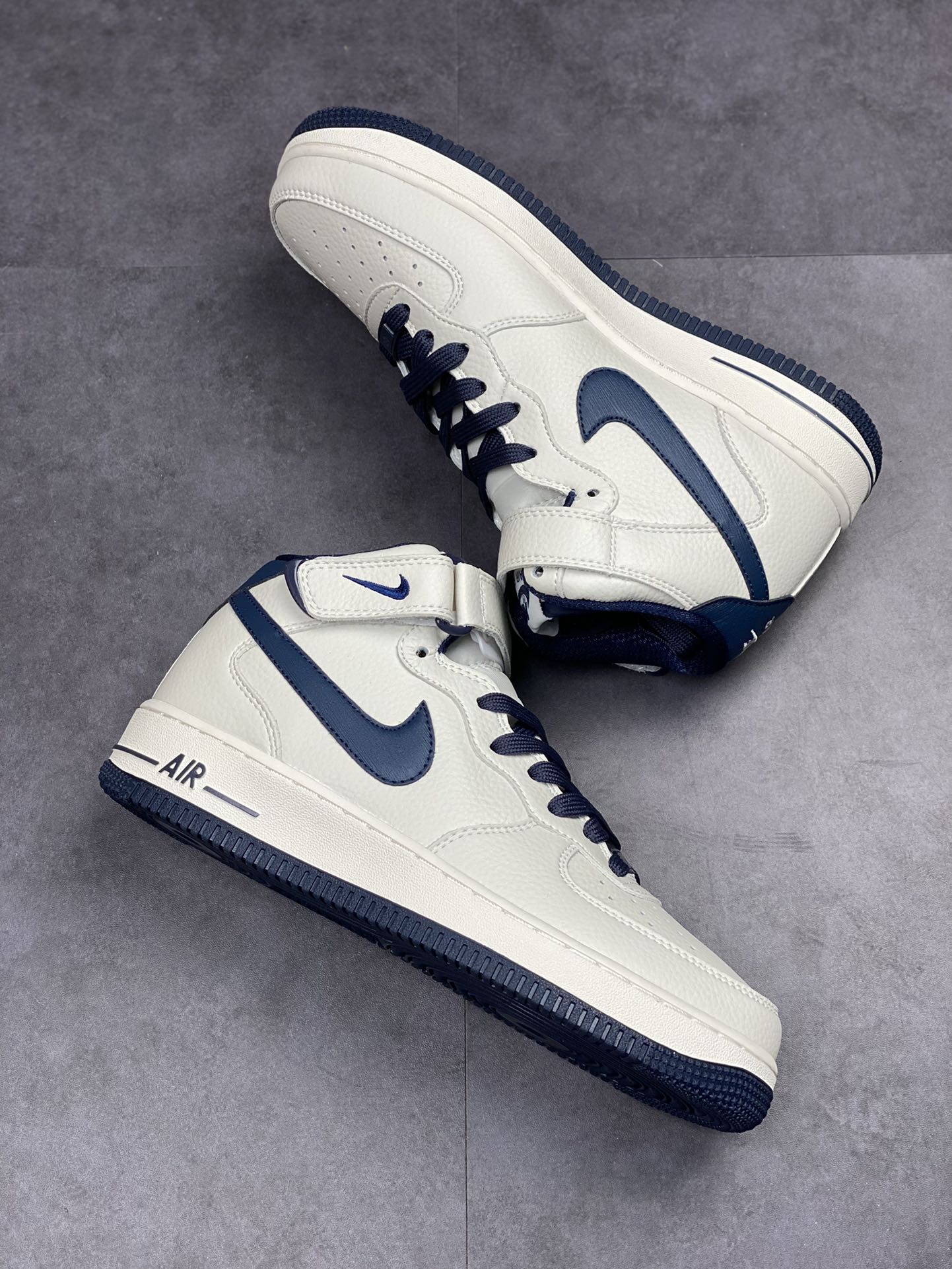 250 Nike Air Force 1 Mid 07 米深蓝 PA0920-508