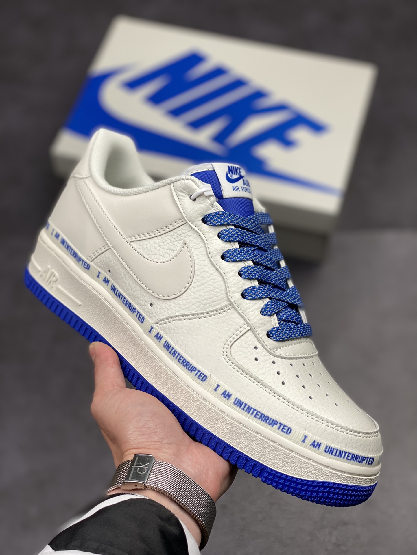 230 Nike Air Force 1 Low 07 米蓝签名涂鸦 QA1127-811