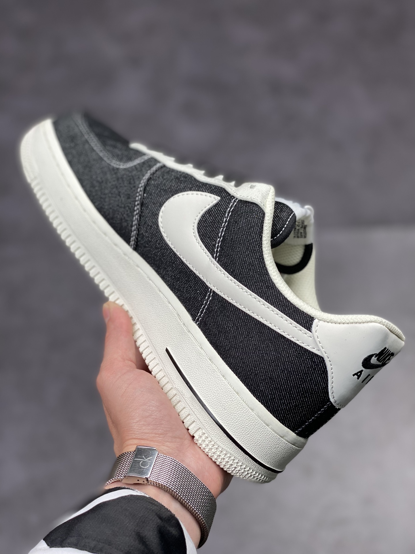 180 Nike Air Force 1 Low 07 牛仔黑 DG2296-001