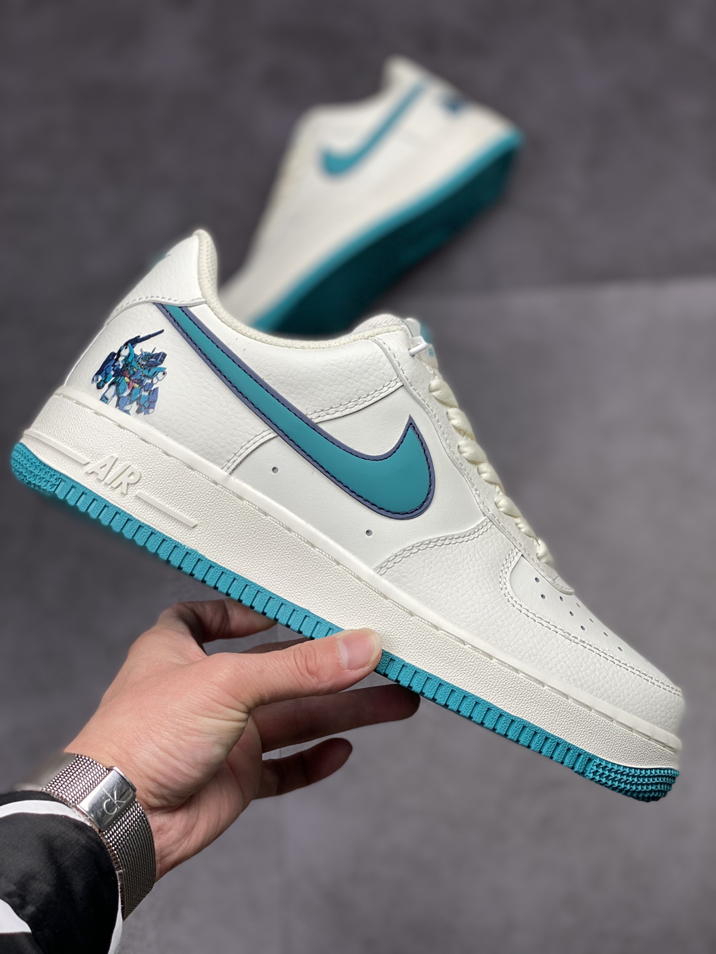 210 Nike Air Force 1 Low 07 机甲白绿 KK1256-659
