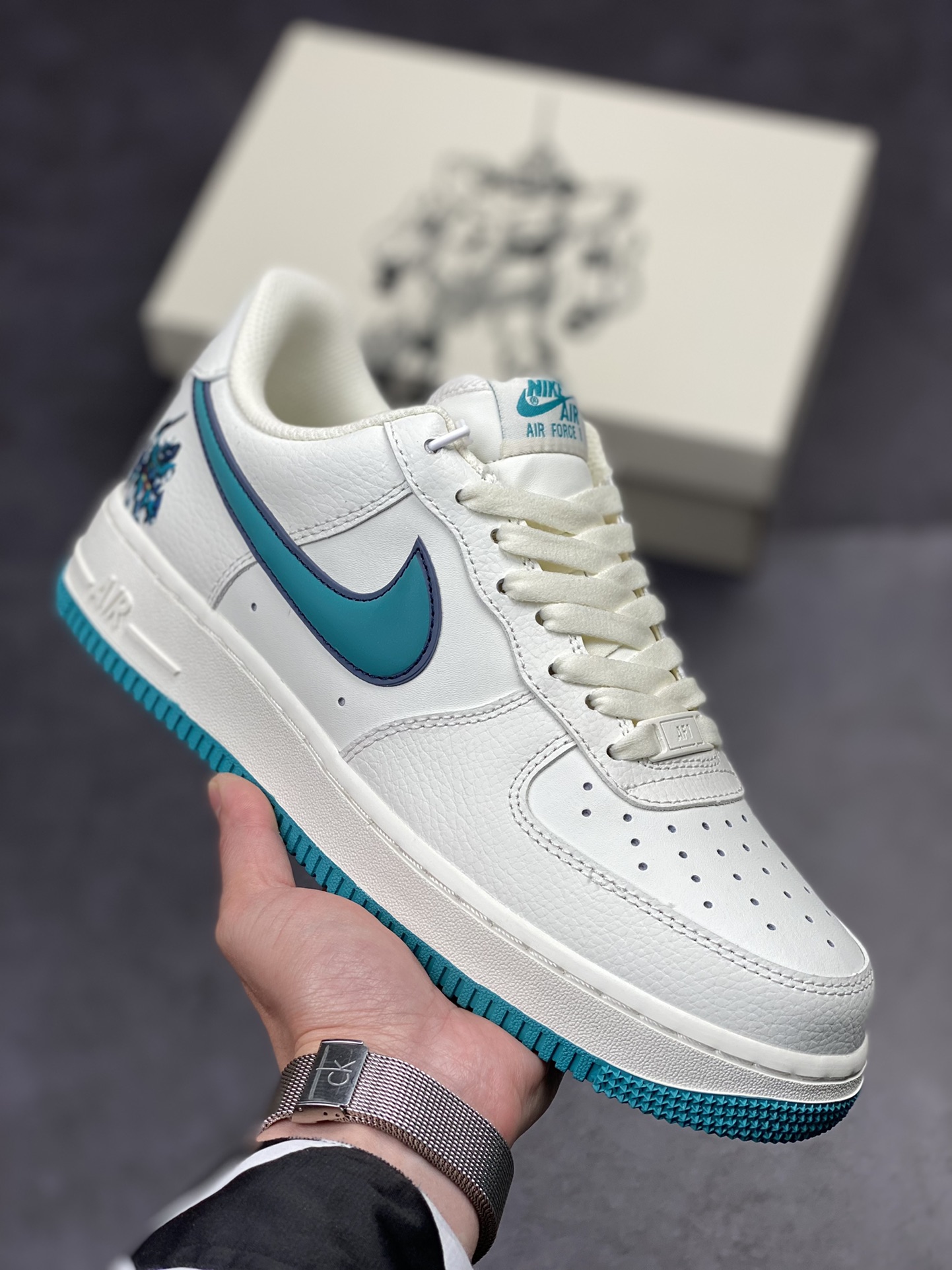 210 Nike Air Force 1 Low 07 机甲白绿 KK1256-659