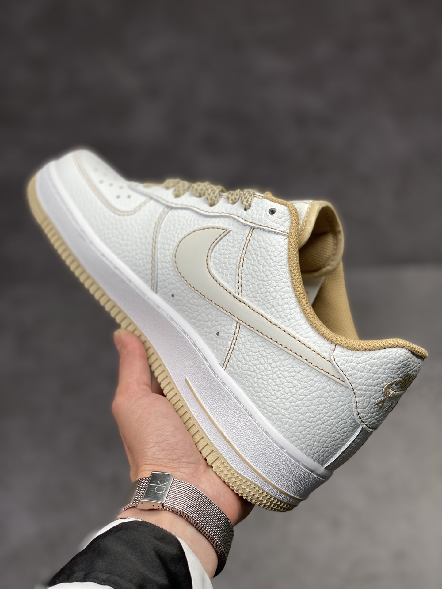 230 Nike Air Force 1 Low 07 白浅棕签名涂鸦 DF3266-053