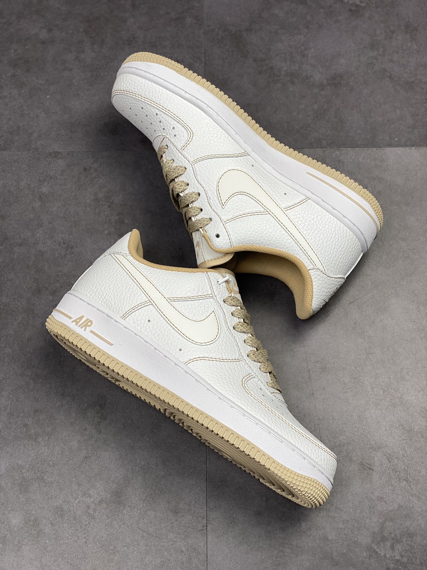 230 Nike Air Force 1 Low 07 白浅棕签名涂鸦 DF3266-053