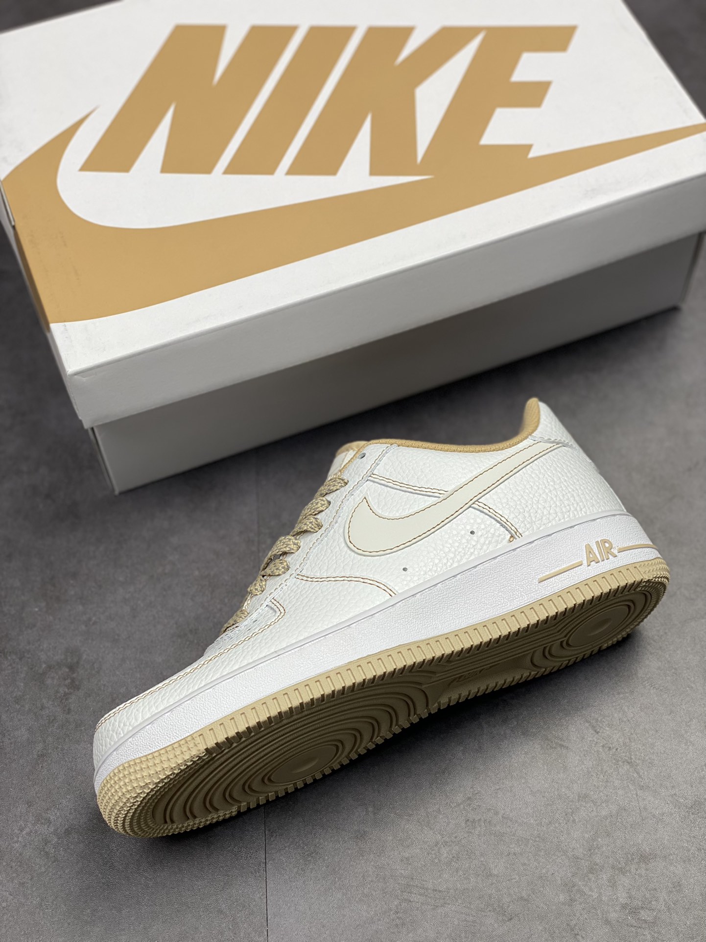 230 Nike Air Force 1 Low 07 白浅棕签名涂鸦 DF3266-053