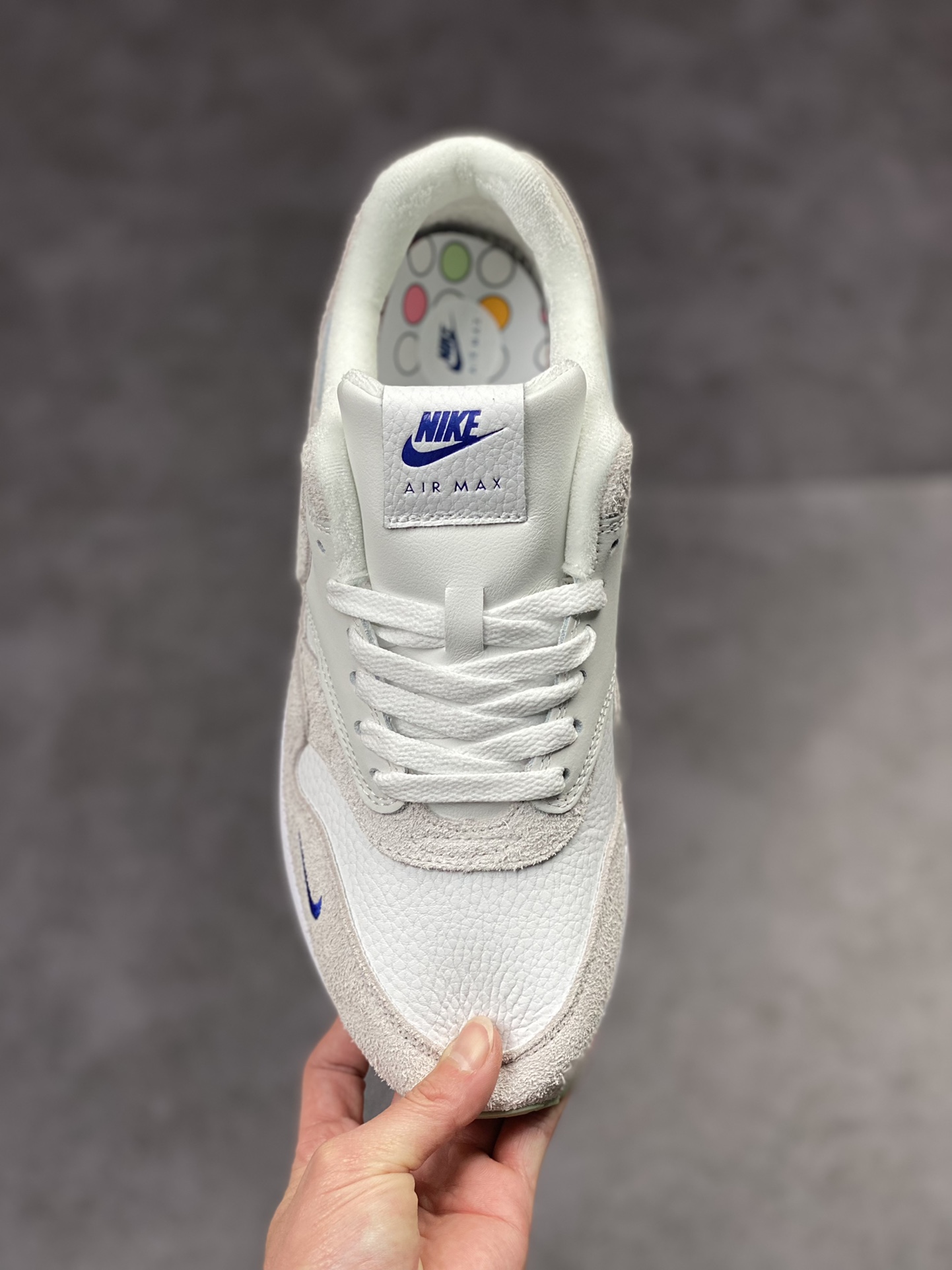 Nike Air Max 1 PRM replica off-white flower spring retro casual running shoes FB4959-121