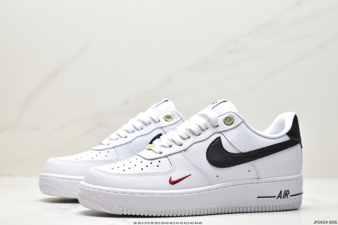 Nike Air Force 1'07”40th Anniversary/White Black”空军一号DQ7658-100