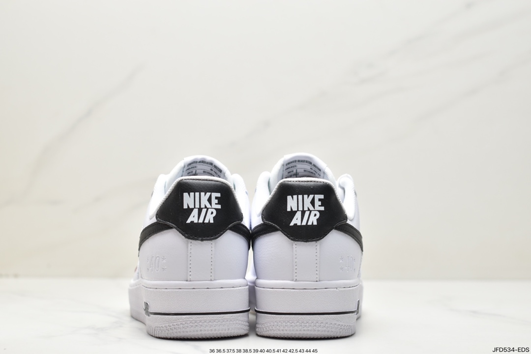 Nike Air Force 1'07”40th Anniversary/White Black”空军一号DQ7658-100