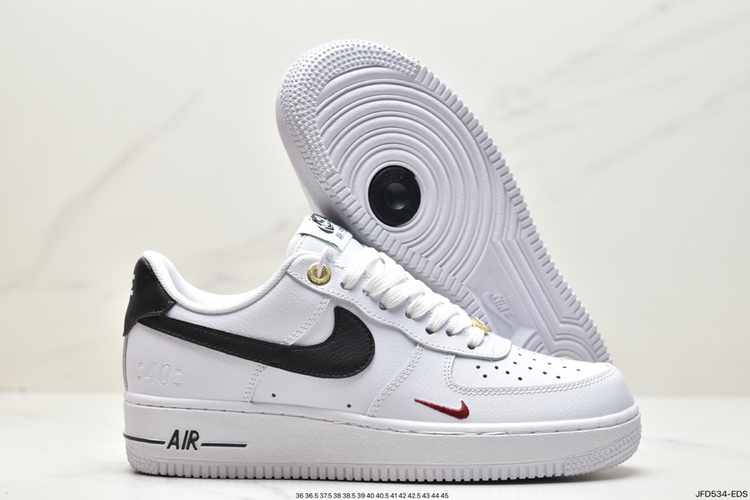 Nike Air Force 1'07”40th Anniversary/White Black”空军一号DQ7658-100