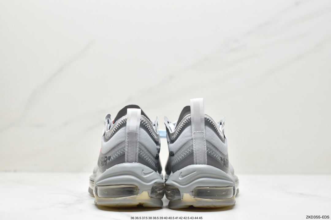 ff-White X Nike Air Max 97 OG OW 子弹限量联名薄荷绿 配色 AJ4585-101