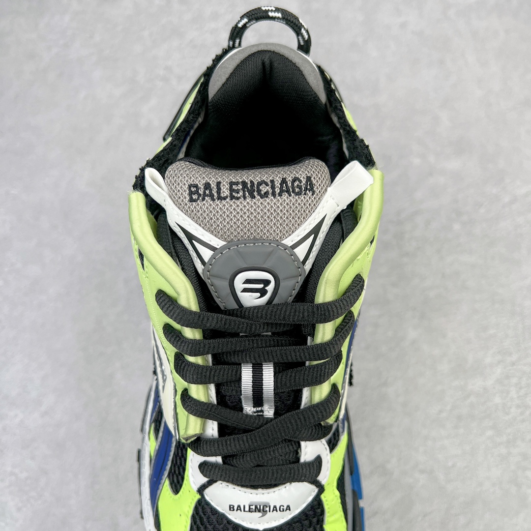 图片[5]-💰460 ＃VG零售版 BALENCIAGA Runner Sneaker 巴黎世家七代慢跑系列低帮复古野跑潮流运动鞋老爹鞋 尼龙和网布材质 磨损效果 鞋头边缘印有尺码 背面浮印尺码 外侧印有跑者徽标 鞋舌刺绣 Balenciaga 品牌标识 鞋跟背面 Balenciaga品牌标识 材质采用65%聚氨酯、35%聚酯纤维 全新 Runner 鞋型轮廓借鉴于 2000 年初的复古线条 搭载大网眼面料制成鞋面基础，由粉色、白色尼龍与橡胶质地覆盖鞋面诠释线条感 当中透过几道手缝线与折损痕更是精准的掌握历经时间淬炼的破旧痕迹 延续其手法至鞋领、鞋跟、鞋带、中底等部分均饰有破损及脏污之貌 尤其是鞋领处与鞋带孔眼条更是采用不规则做旧技术将内容物泡棉随机露出 尺码：35 36 37 38 39 40 41 42 43 44 45 46 编码：by5936030-运动鞋