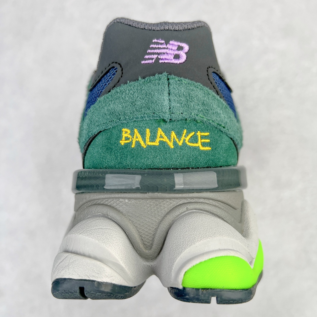 图片[8]-＃纯原特价福利 New Balance NB9060系列 新百伦绒面革网布经典百搭防滑耐磨透气低帮生活休闲鞋 全套原楦原纸板原厂数据开发 进口三明治网面 原装进口翻毛皮料正确绒感卡色 正确中底拉帮中底网布细节 原厂标裁 带紫光防伪 定制后跟透明水晶模块 冲裁组合 大底贴合程度胶水上色把控完美 整洁度挑战全网艺术家 多道序QC把关品质完善 匠心打造 耗时两个月开发完成 工艺极其复杂难度可想而知 新开独立私模大底 全网唯一正确六层组合大底 高端零售专供产物 尺码：36 37 37.5 38 38.5 39 40 40.5 41 42 42.5 43 44 45 46.5-选品中心