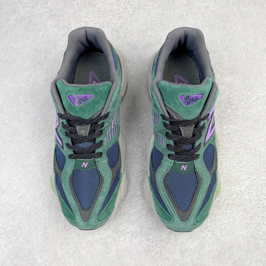 图片[2]-＃纯原特价福利 New Balance NB9060系列 新百伦绒面革网布经典百搭防滑耐磨透气低帮生活休闲鞋 全套原楦原纸板原厂数据开发 进口三明治网面 原装进口翻毛皮料正确绒感卡色 正确中底拉帮中底网布细节 原厂标裁 带紫光防伪 定制后跟透明水晶模块 冲裁组合 大底贴合程度胶水上色把控完美 整洁度挑战全网艺术家 多道序QC把关品质完善 匠心打造 耗时两个月开发完成 工艺极其复杂难度可想而知 新开独立私模大底 全网唯一正确六层组合大底 高端零售专供产物 尺码：36 37 37.5 38 38.5 39 40 40.5 41 42 42.5 43 44 45 46.5-选品中心