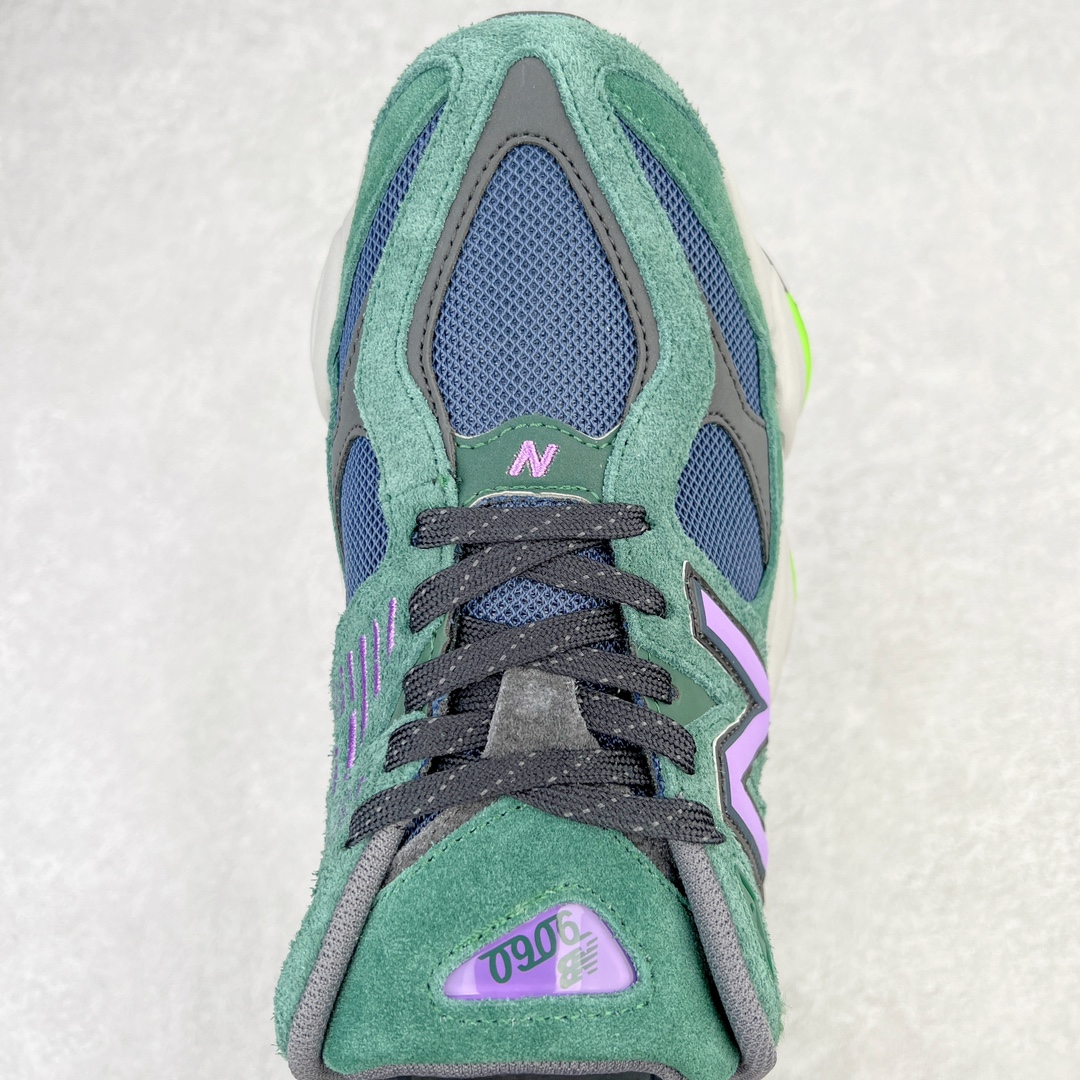 图片[4]-＃纯原特价福利 New Balance NB9060系列 新百伦绒面革网布经典百搭防滑耐磨透气低帮生活休闲鞋 全套原楦原纸板原厂数据开发 进口三明治网面 原装进口翻毛皮料正确绒感卡色 正确中底拉帮中底网布细节 原厂标裁 带紫光防伪 定制后跟透明水晶模块 冲裁组合 大底贴合程度胶水上色把控完美 整洁度挑战全网艺术家 多道序QC把关品质完善 匠心打造 耗时两个月开发完成 工艺极其复杂难度可想而知 新开独立私模大底 全网唯一正确六层组合大底 高端零售专供产物 尺码：36 37 37.5 38 38.5 39 40 40.5 41 42 42.5 43 44 45 46.5-选品中心