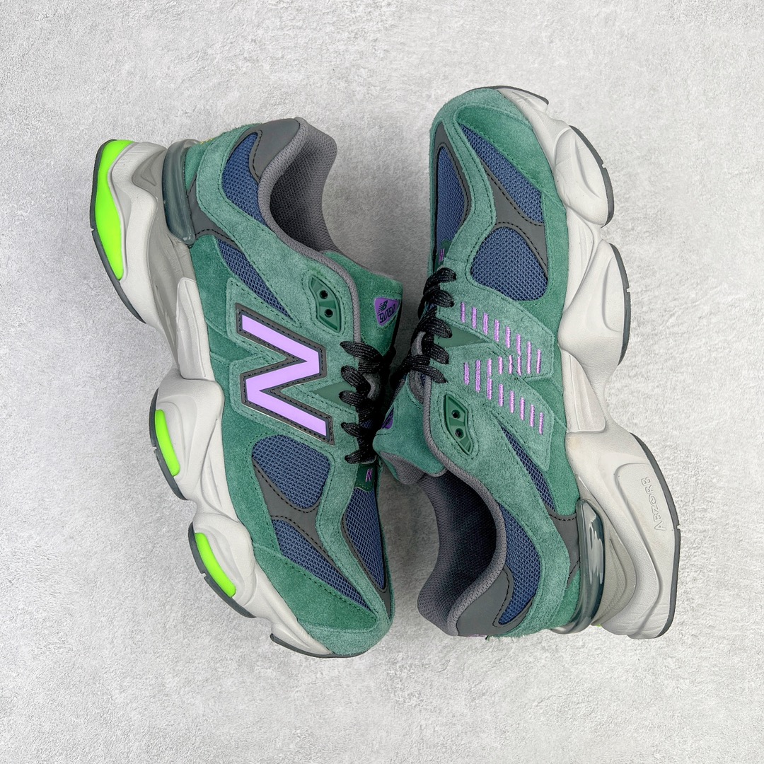 图片[3]-＃纯原特价福利 New Balance NB9060系列 新百伦绒面革网布经典百搭防滑耐磨透气低帮生活休闲鞋 全套原楦原纸板原厂数据开发 进口三明治网面 原装进口翻毛皮料正确绒感卡色 正确中底拉帮中底网布细节 原厂标裁 带紫光防伪 定制后跟透明水晶模块 冲裁组合 大底贴合程度胶水上色把控完美 整洁度挑战全网艺术家 多道序QC把关品质完善 匠心打造 耗时两个月开发完成 工艺极其复杂难度可想而知 新开独立私模大底 全网唯一正确六层组合大底 高端零售专供产物 尺码：36 37 37.5 38 38.5 39 40 40.5 41 42 42.5 43 44 45 46.5-选品中心