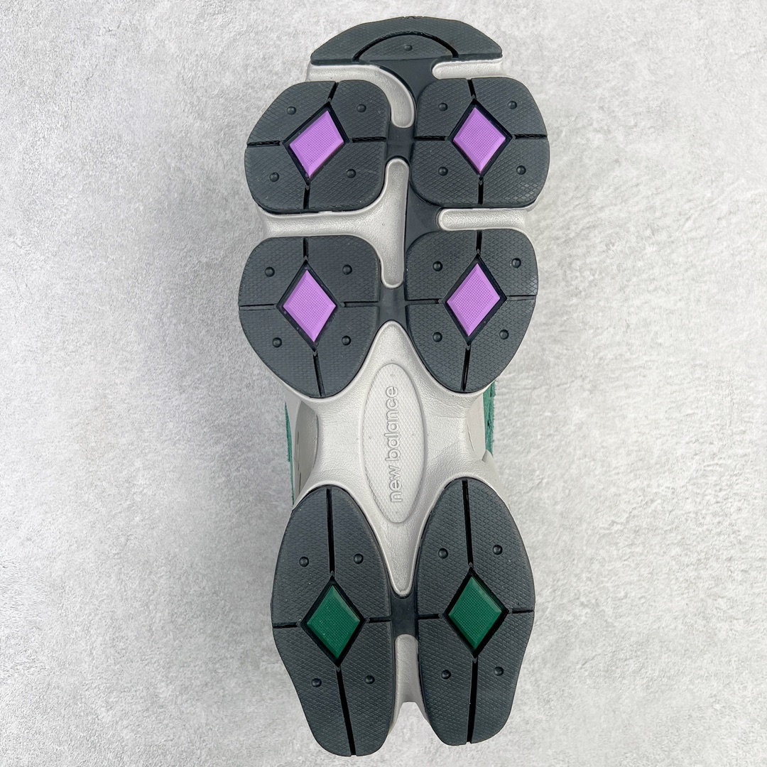 图片[9]-＃纯原特价福利 New Balance NB9060系列 新百伦绒面革网布经典百搭防滑耐磨透气低帮生活休闲鞋 全套原楦原纸板原厂数据开发 进口三明治网面 原装进口翻毛皮料正确绒感卡色 正确中底拉帮中底网布细节 原厂标裁 带紫光防伪 定制后跟透明水晶模块 冲裁组合 大底贴合程度胶水上色把控完美 整洁度挑战全网艺术家 多道序QC把关品质完善 匠心打造 耗时两个月开发完成 工艺极其复杂难度可想而知 新开独立私模大底 全网唯一正确六层组合大底 高端零售专供产物 尺码：36 37 37.5 38 38.5 39 40 40.5 41 42 42.5 43 44 45 46.5-选品中心