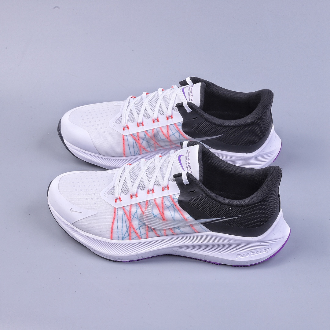 Nike Air Zoom Winflo V8 moon landing mesh breathable professional running shoes CW3419-101