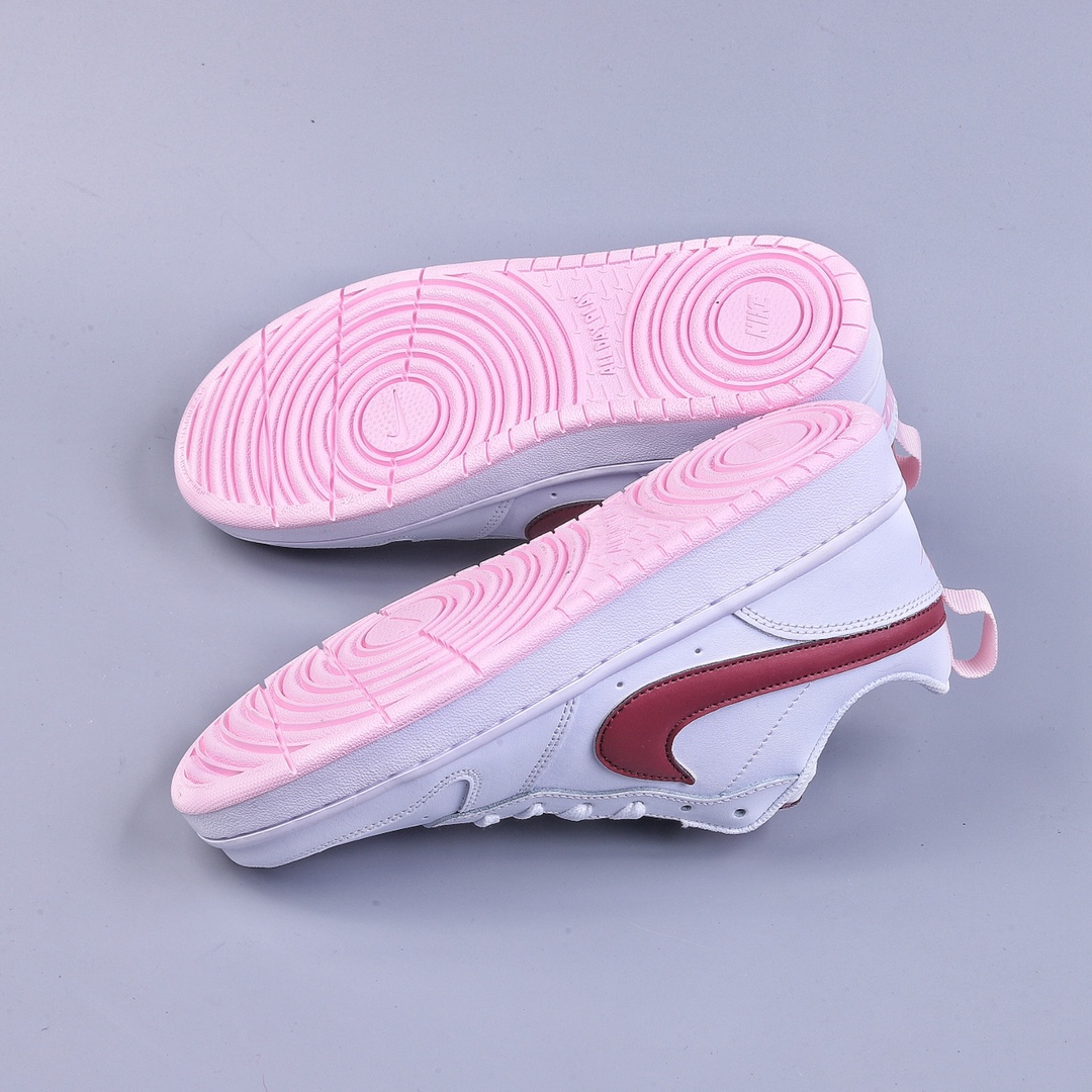 200 韩国原单 Nike Court Borough Low 2 FP（GS） 低帮百搭透气休闲运动板鞋 BQ5448-120