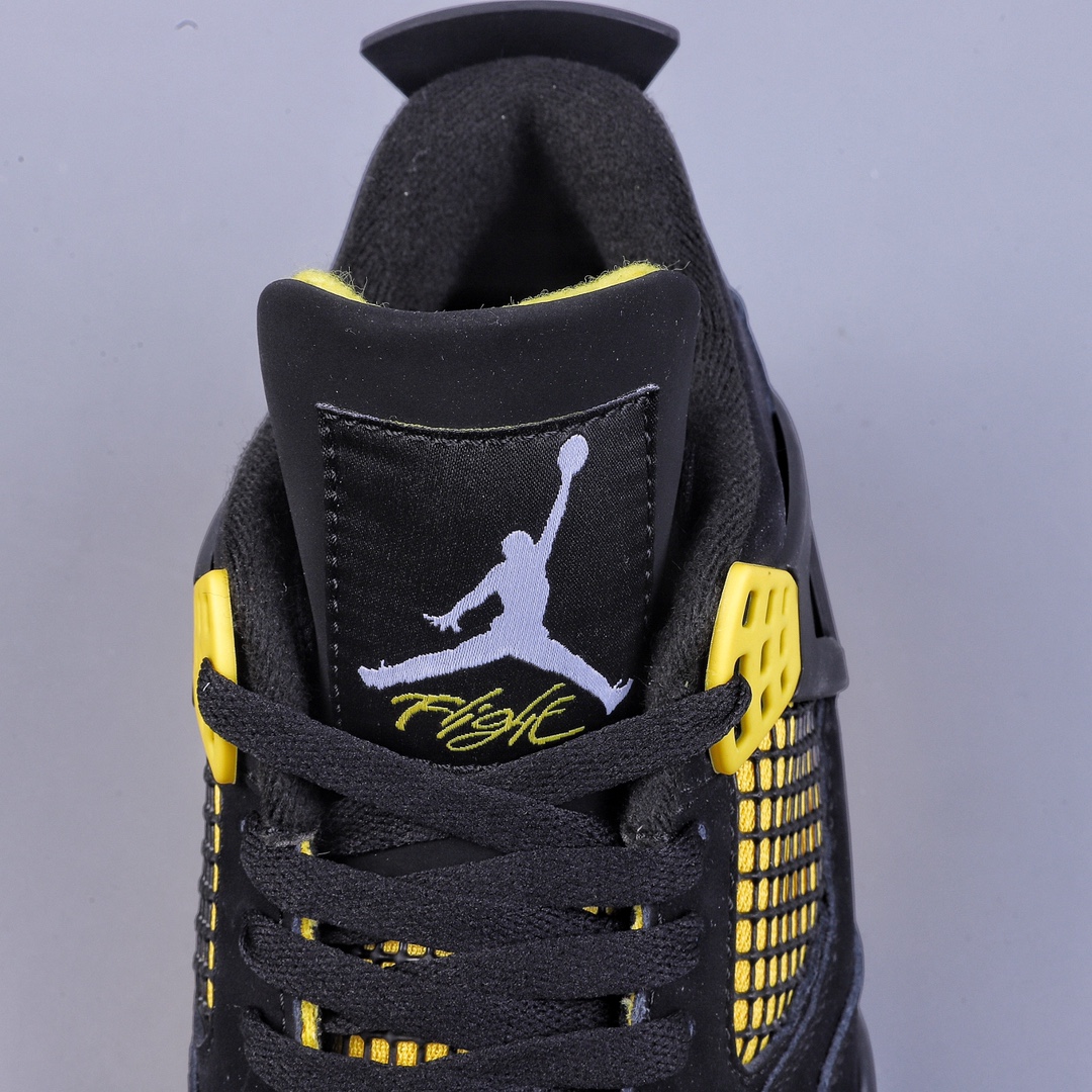 350 Air Jordan AJ4 Retro 黑黄雷公 DH6927-017