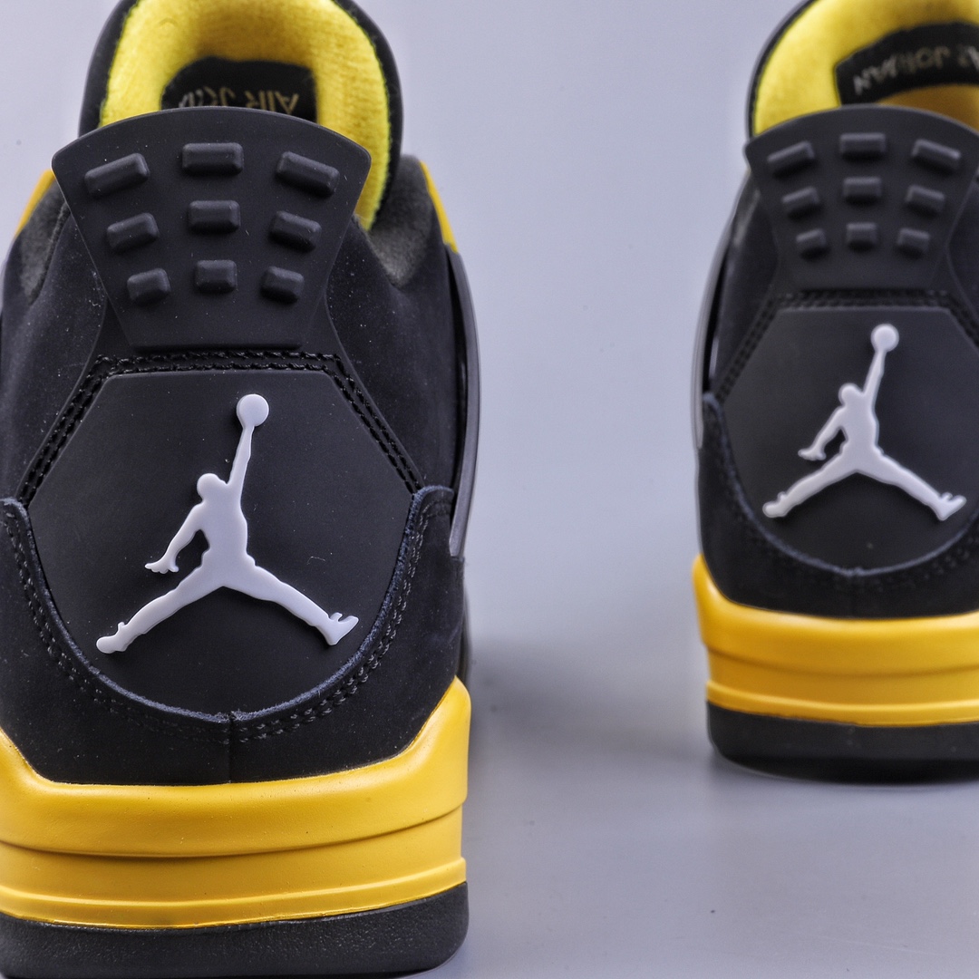 350 Air Jordan AJ4 Retro 黑黄雷公 DH6927-017
