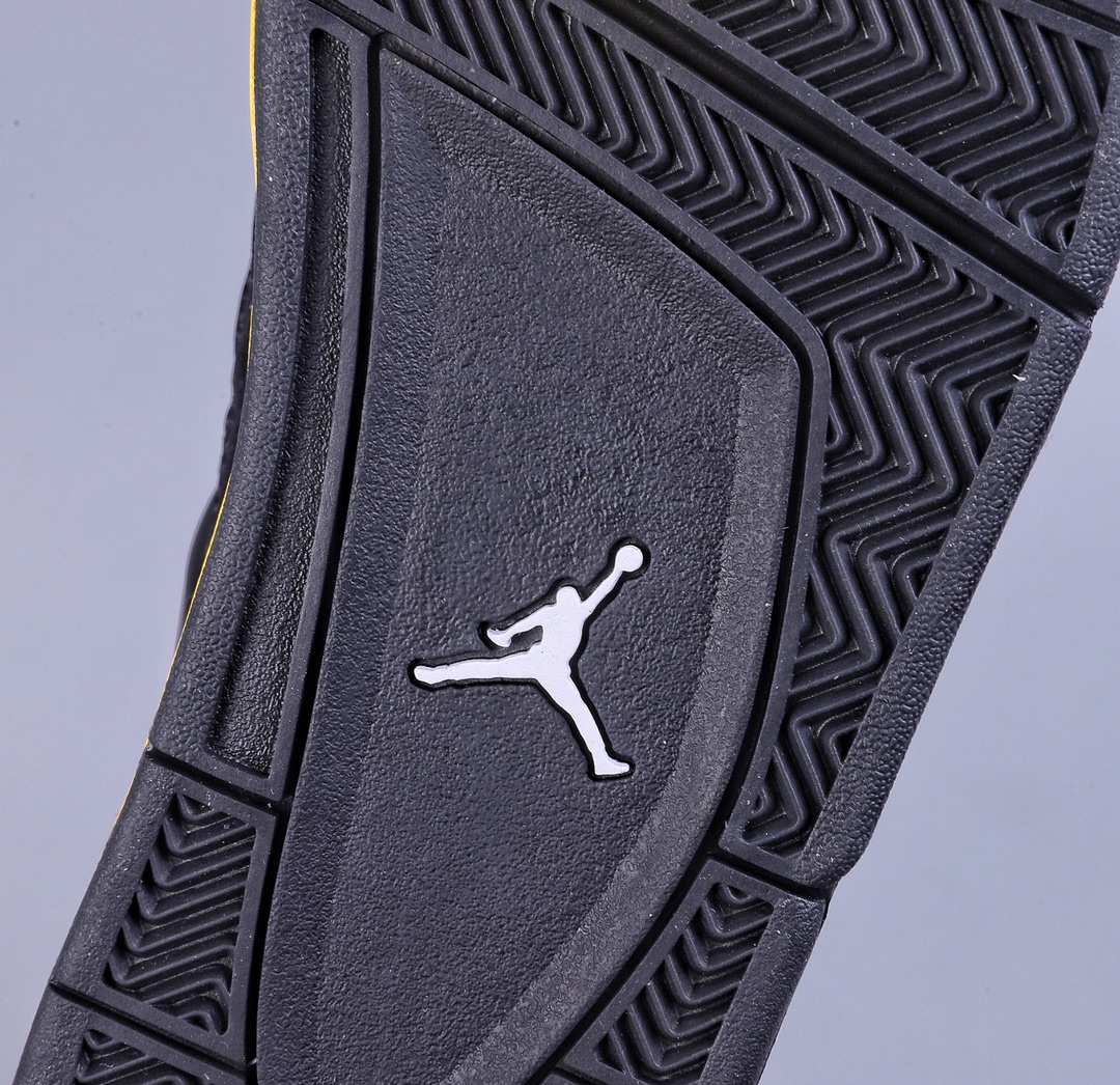 350 Air Jordan AJ4 Retro 黑黄雷公 DH6927-017