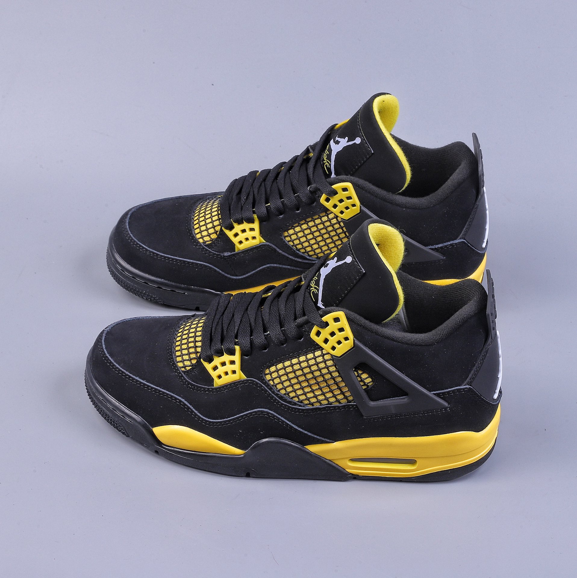 350 Air Jordan AJ4 Retro 黑黄雷公 DH6927-017