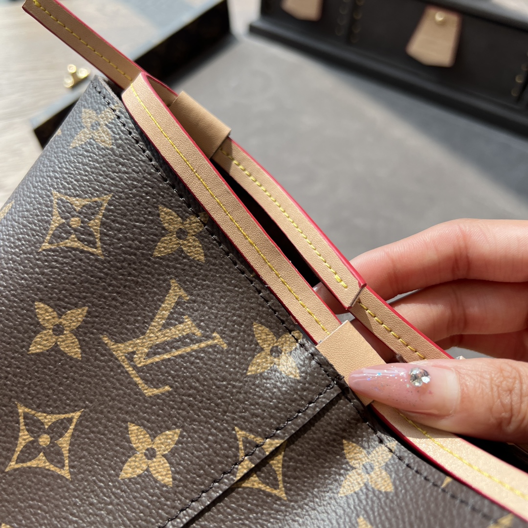 路易威登 Louis Vuitton 高定典藏经典高奢皮具手袋托特包斜挎包女包 #6D163073 9