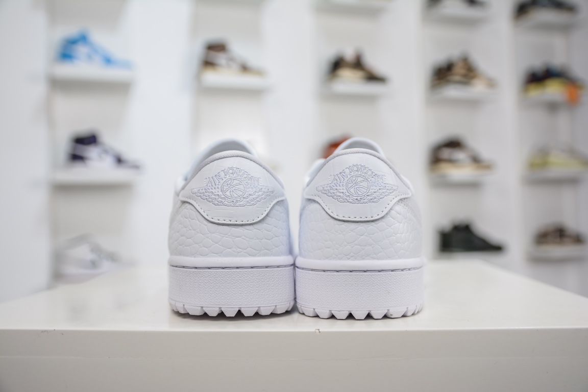 原装 Air Jordan AJ1 Low Golf 低帮 高尔夫纯白 DD9315-110