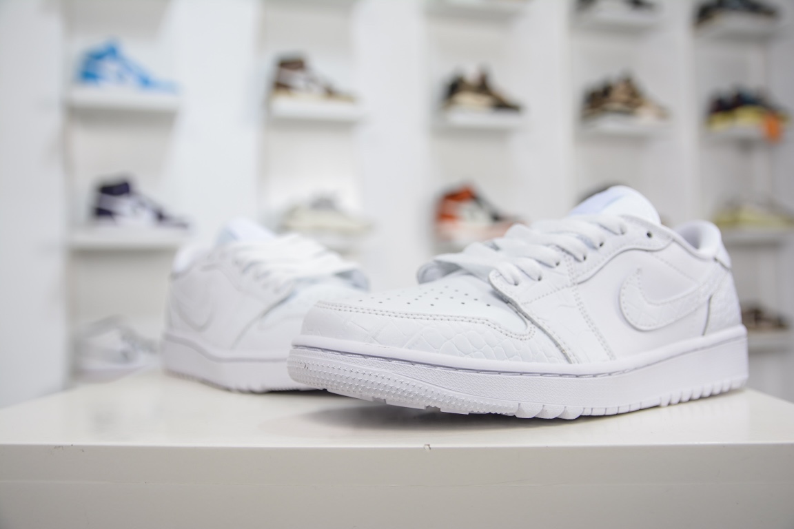 原装 Air Jordan AJ1 Low Golf 低帮 高尔夫纯白 DD9315-110