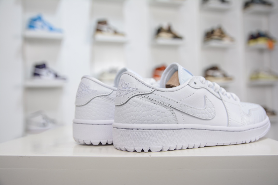 原装 Air Jordan AJ1 Low Golf 低帮 高尔夫纯白 DD9315-110