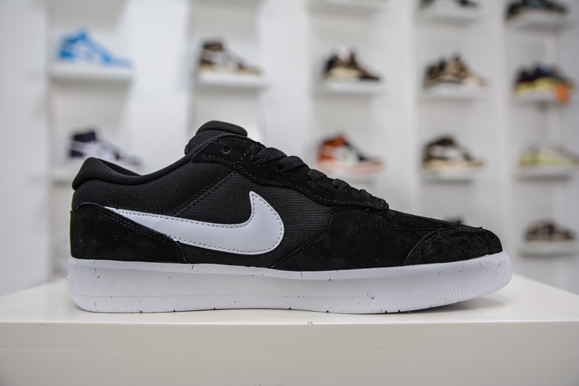 Nike SB Forcce 58 黑白 复古休闲男女板鞋 CZ2959-001