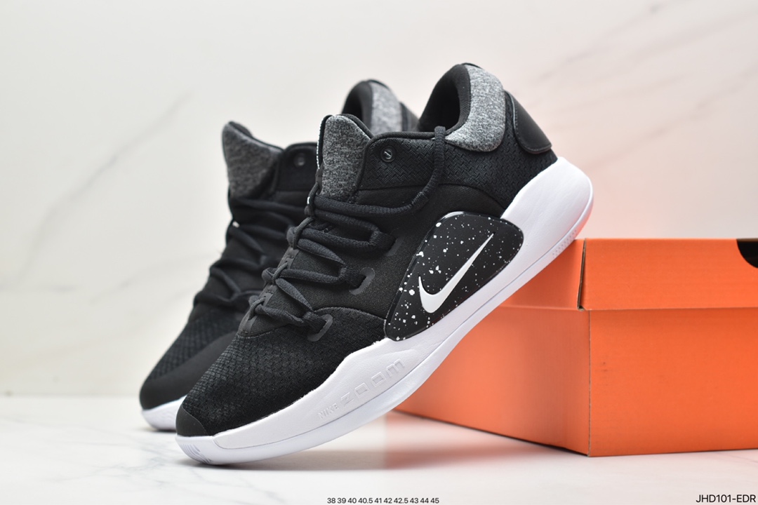 190 Nike Hyperdunk X low TB HD2018 实战篮球鞋 黑紫 AR0465-100
