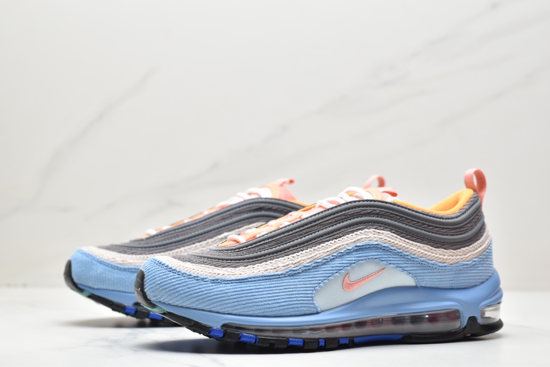 耐克NIKE AIR MAX 97 液态黑银 AT5458-001