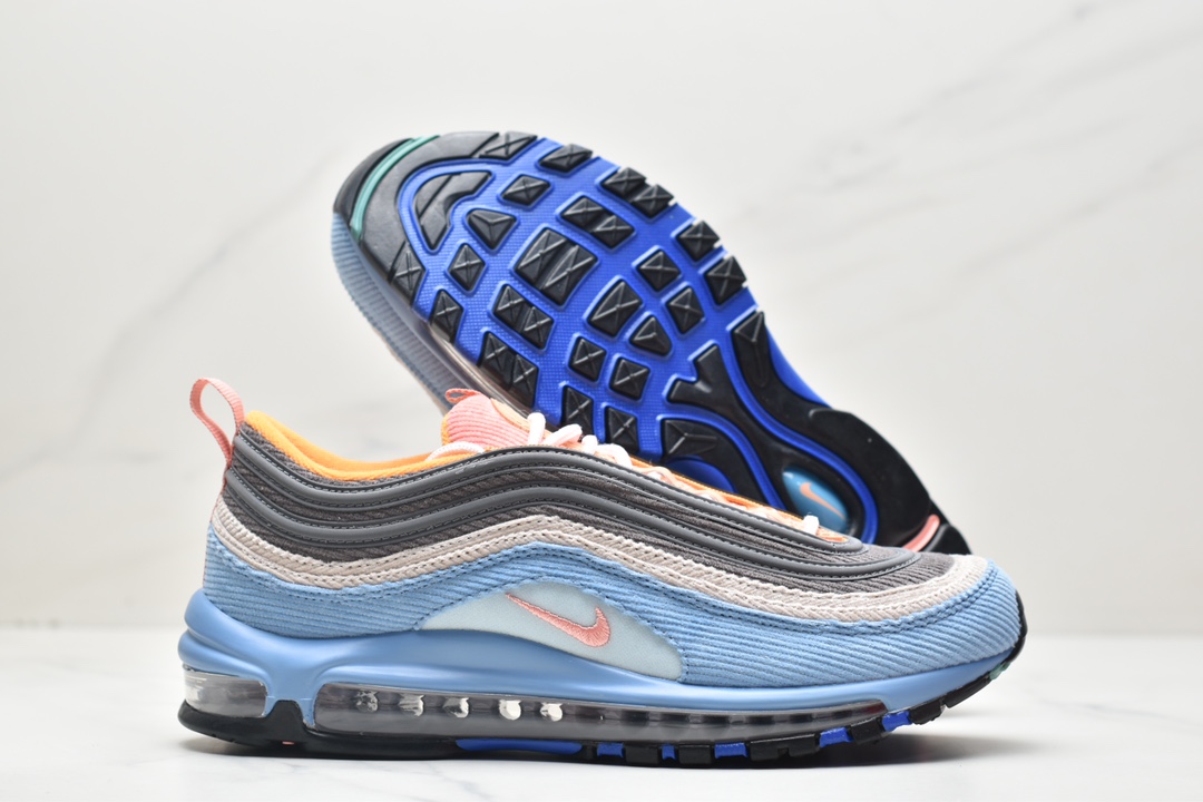 耐克NIKE AIR MAX 97 液态黑银 AT5458-001