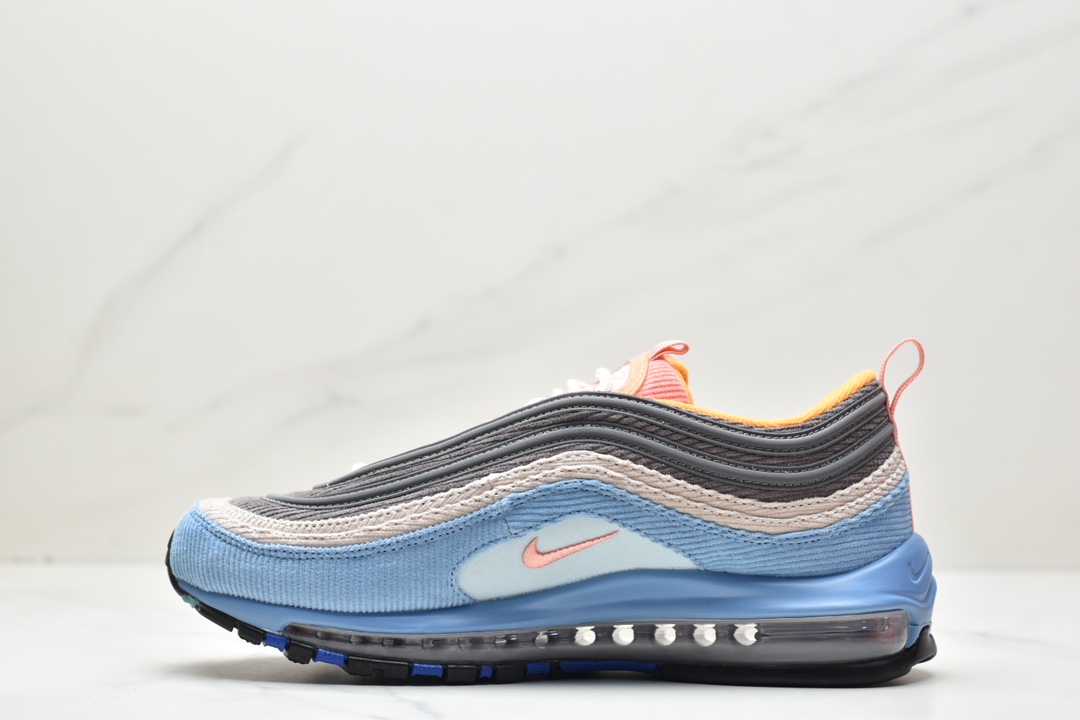 耐克NIKE AIR MAX 97 液态黑银 AT5458-001