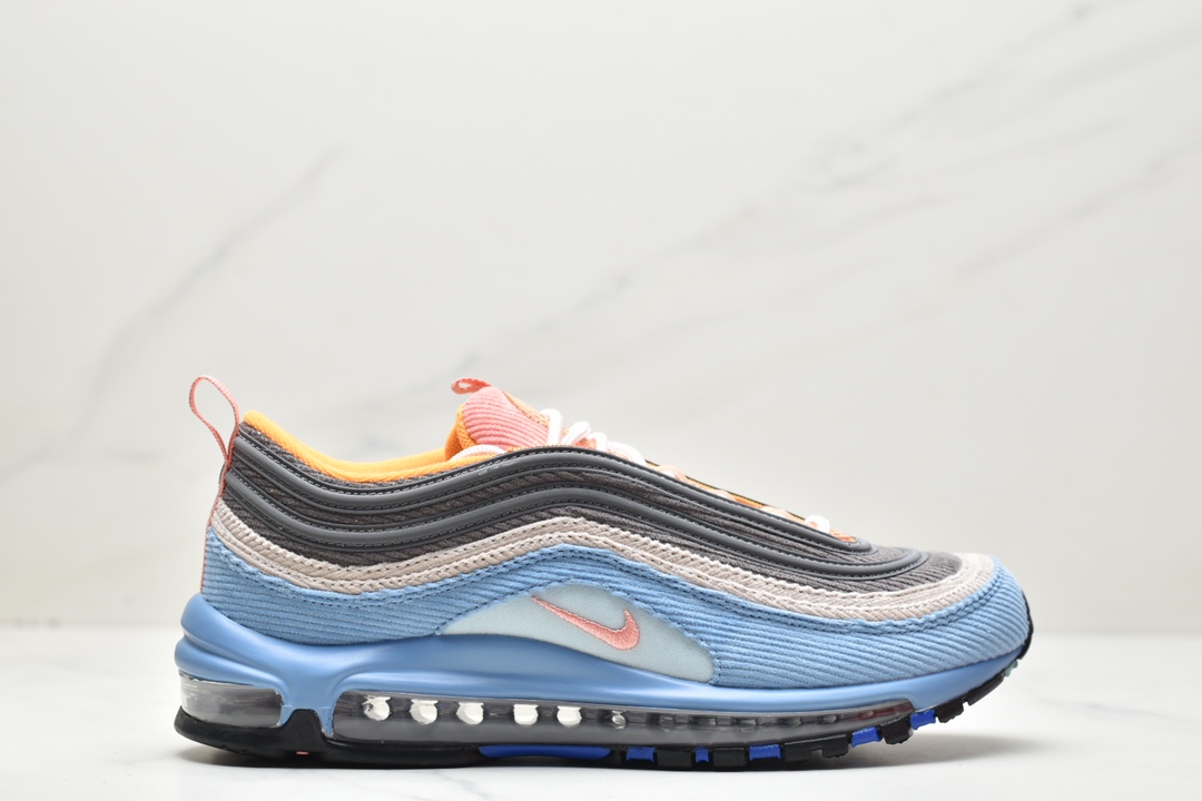 耐克NIKE AIR MAX 97 液态黑银 AT5458-001