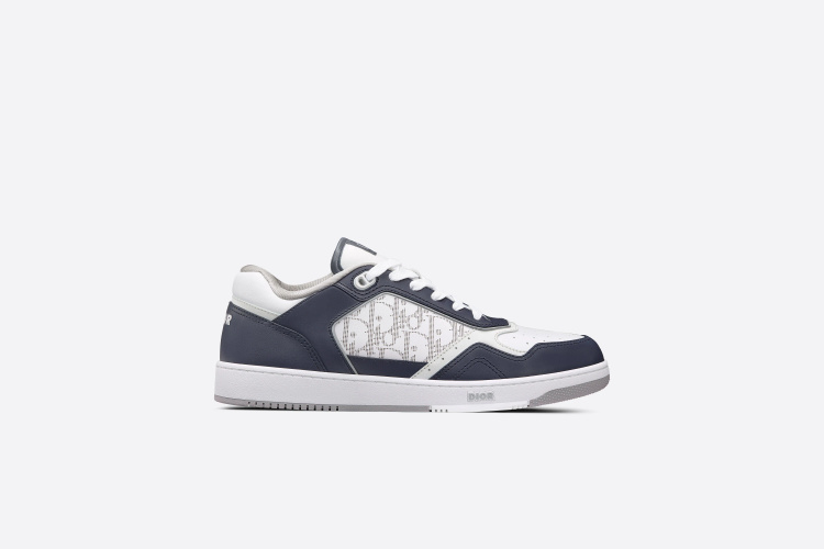 Dior Low-Top Sneakers with Oblique Print Laces - Stylish and Versatile