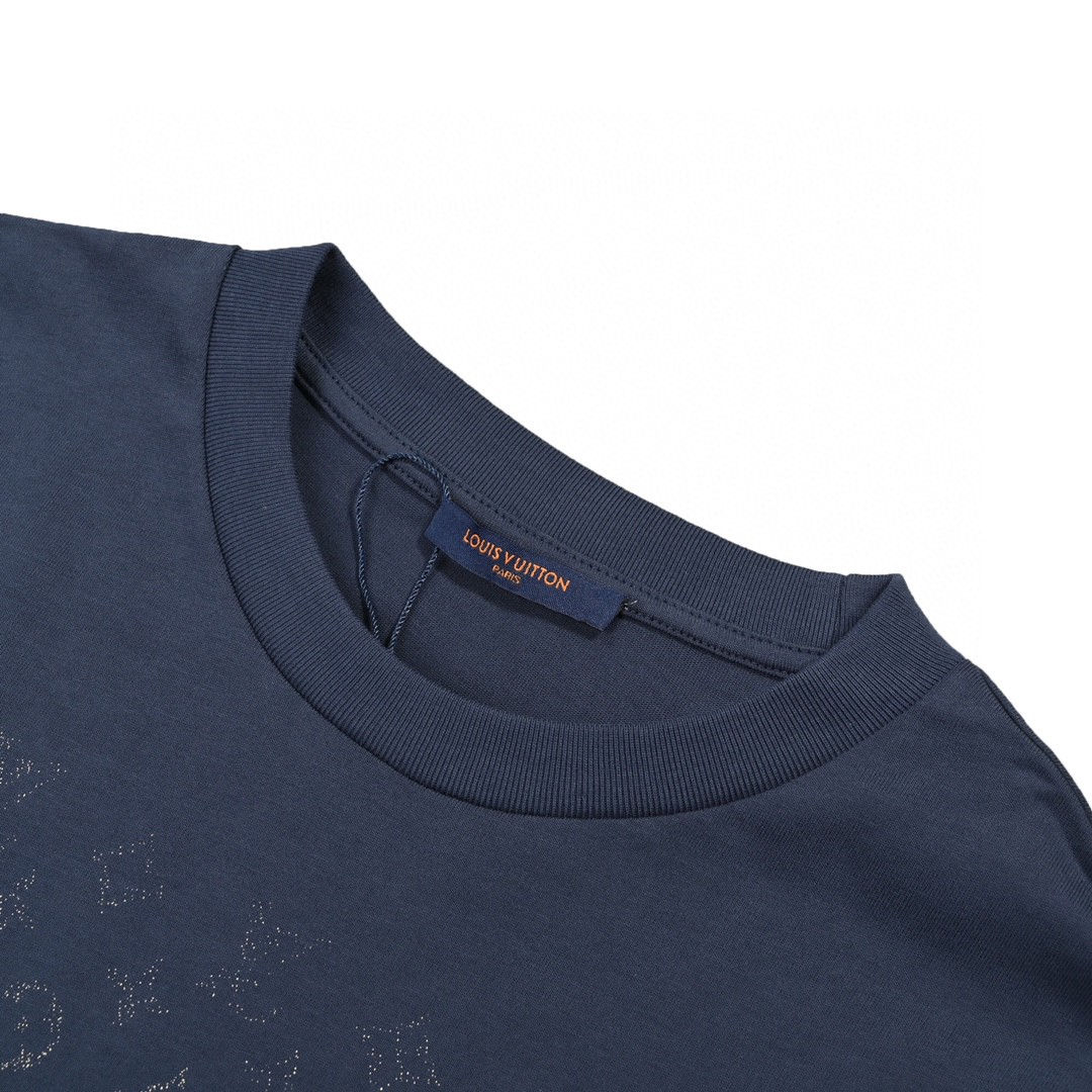 Louis Vuitton/路易威登 22ss 渐变满印老花印花短袖