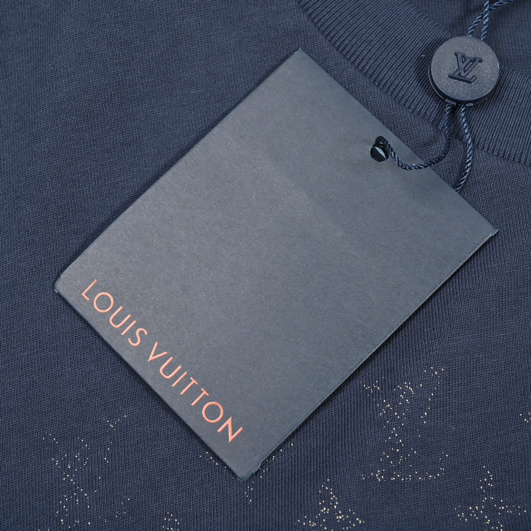 Louis Vuitton/路易威登 22ss 渐变满印老花印花短袖