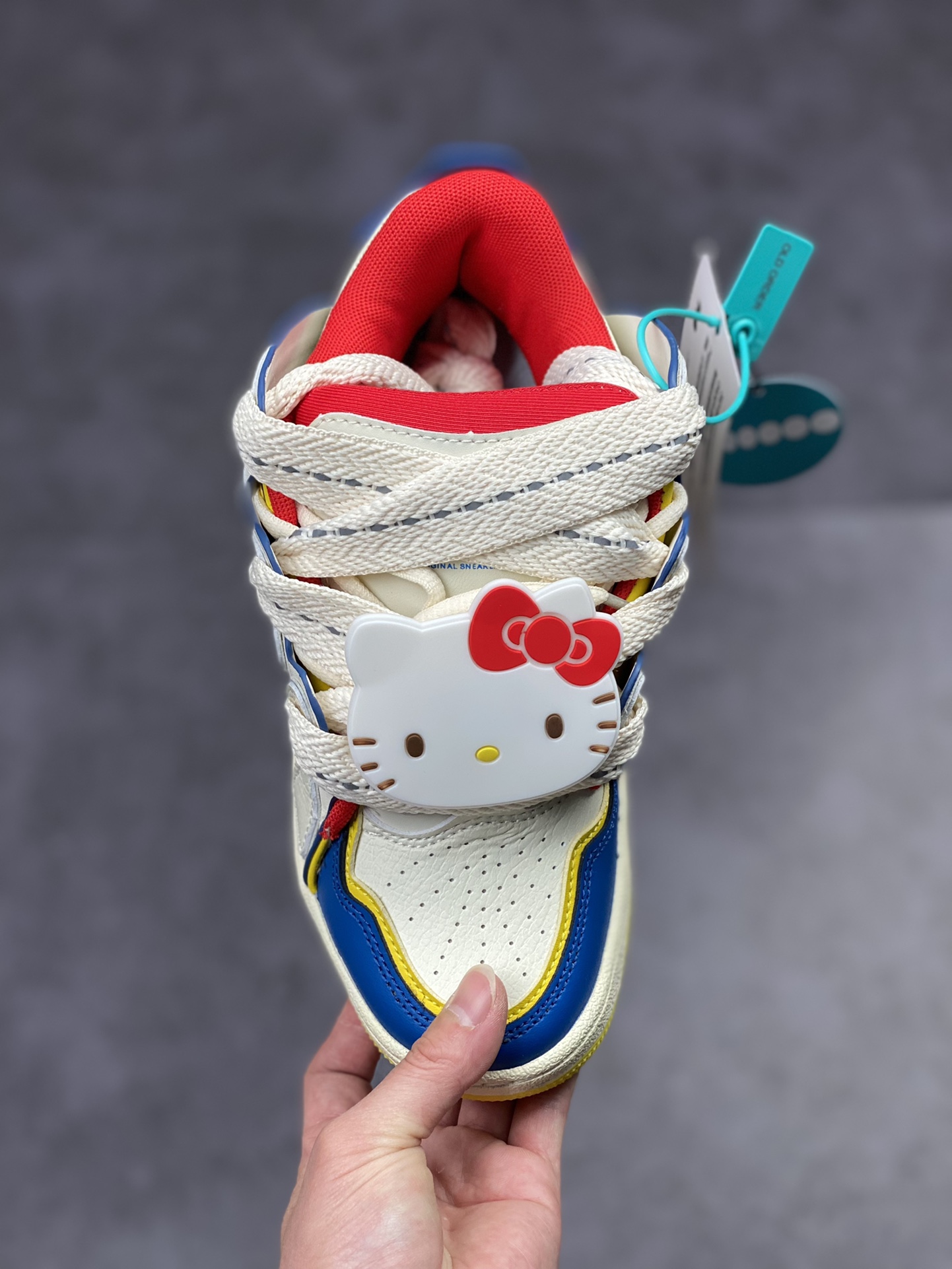 SANRIO My Melody x OLD ORDER Skater 001 Melody joint white, red and blue