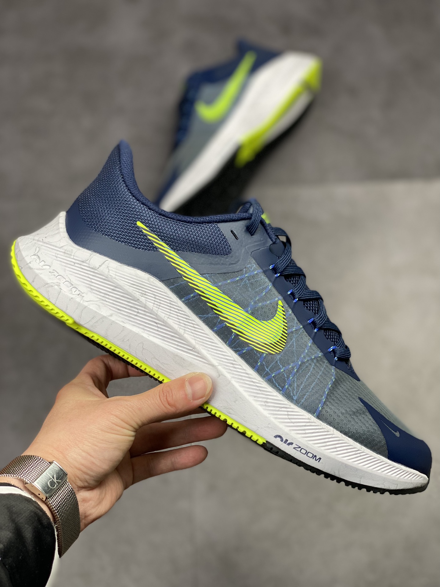 190 Nike Air Zoom Winflo 8 白绿蓝 CW3419-401