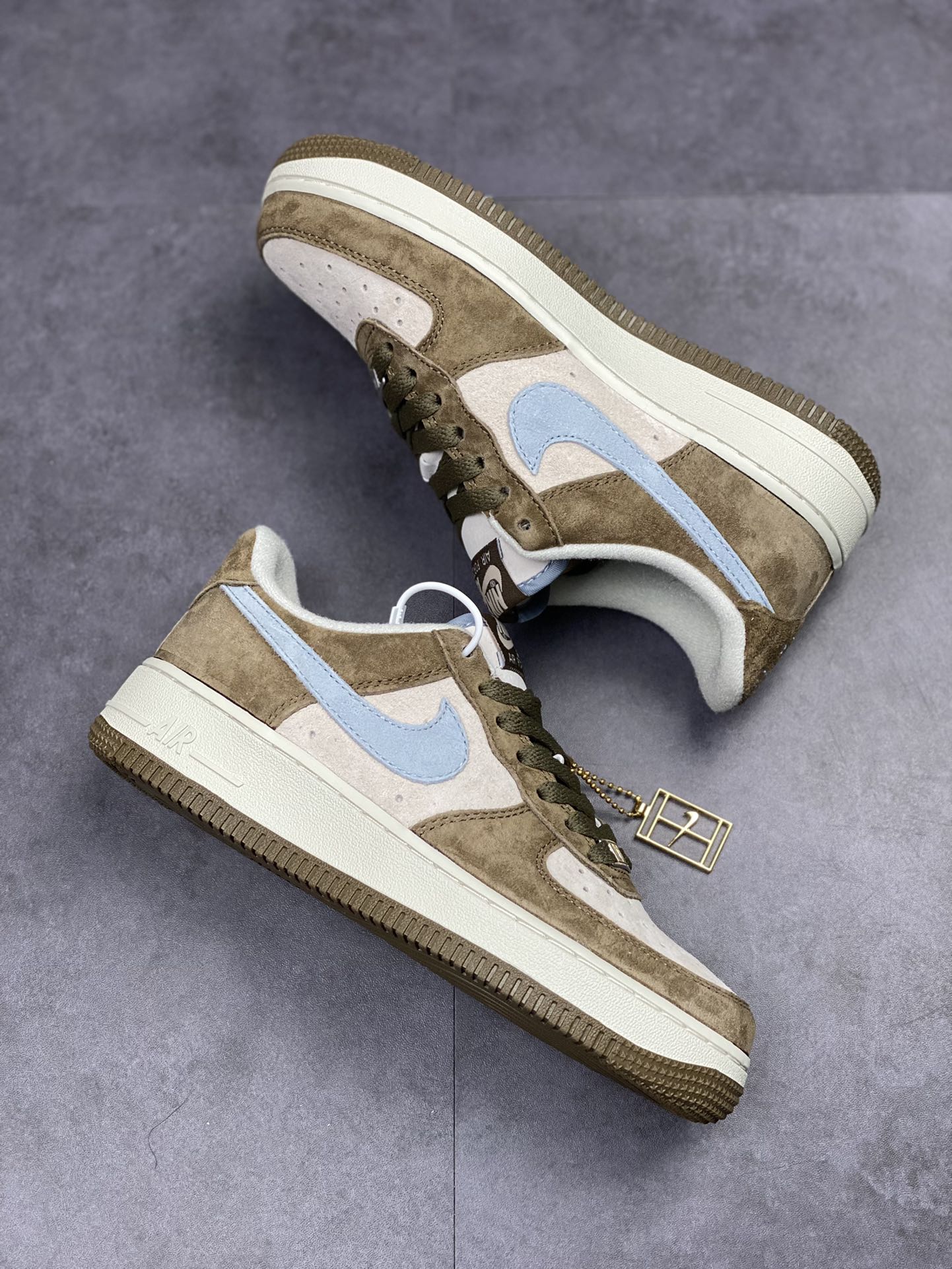 240 Nike Air Force 1 Low 07 青苔绿麂皮 ZB2121-101