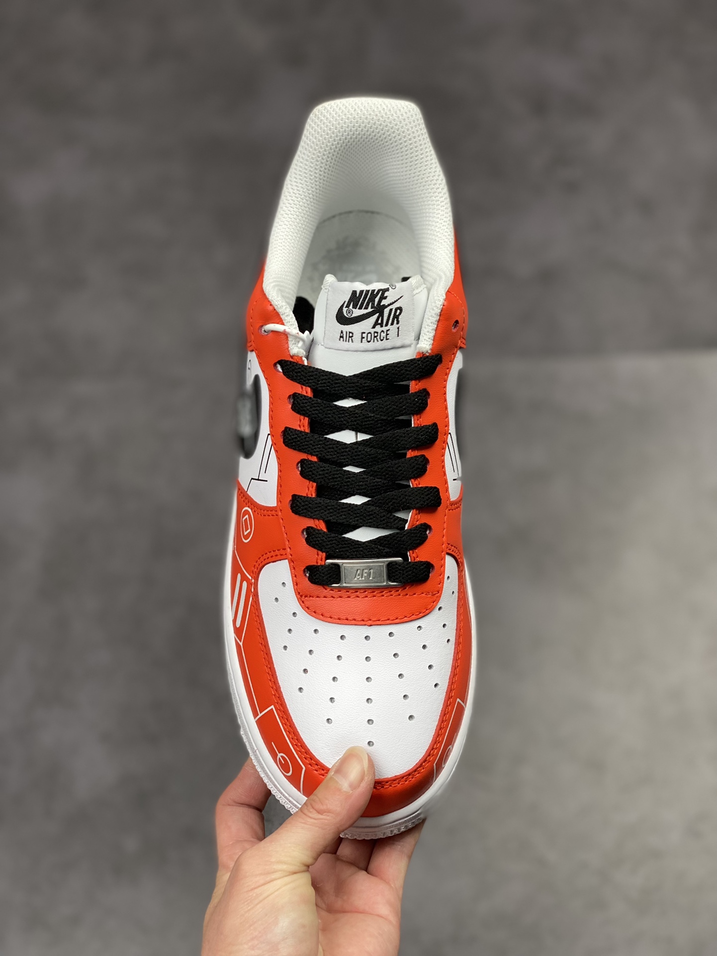 240 Nike Air Force 1 Low 07 白红电玩主题 CW2288-112