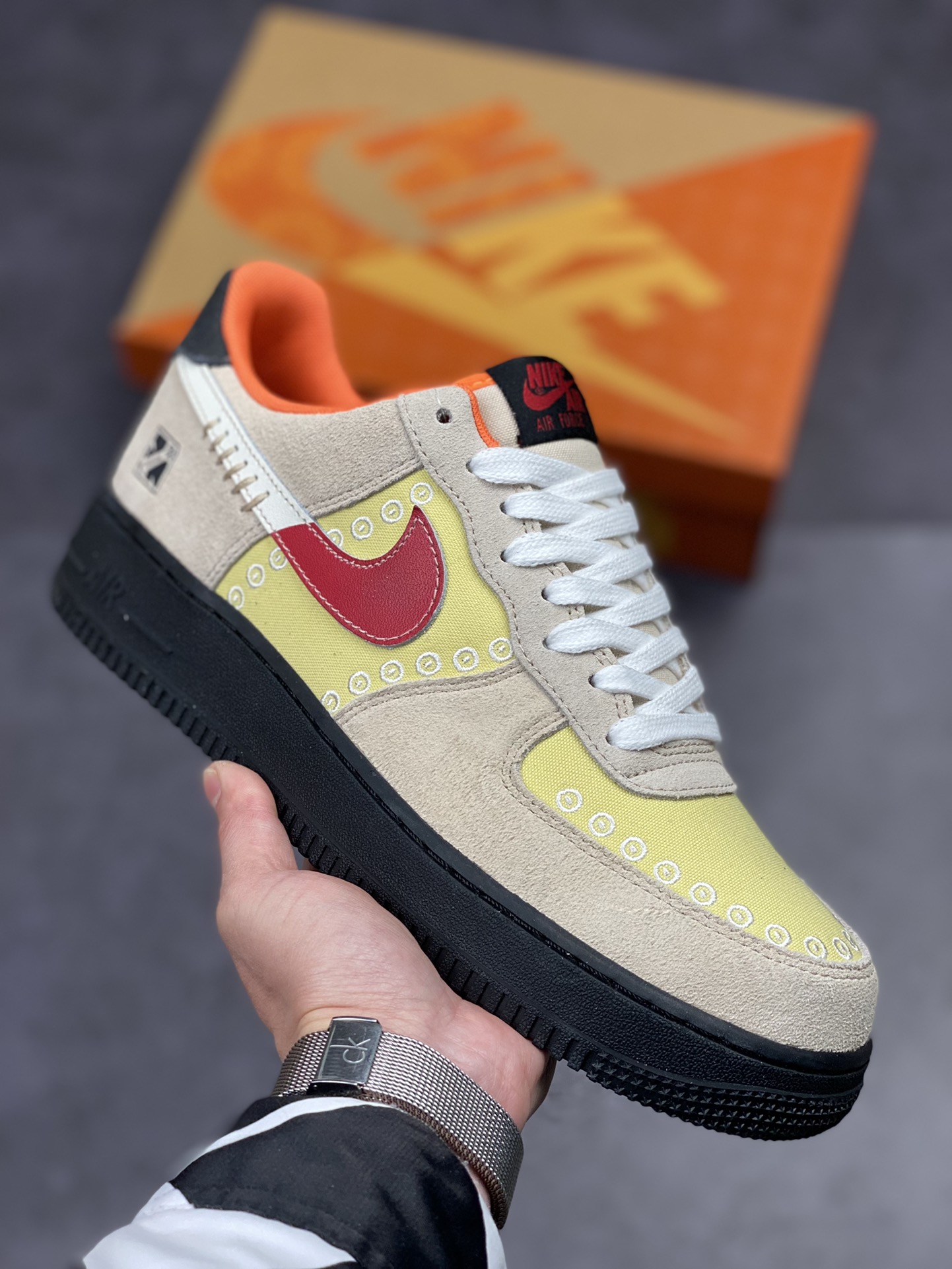 210 Nike Air Force 1 Low 07 棕红断钩 DZ5355-126