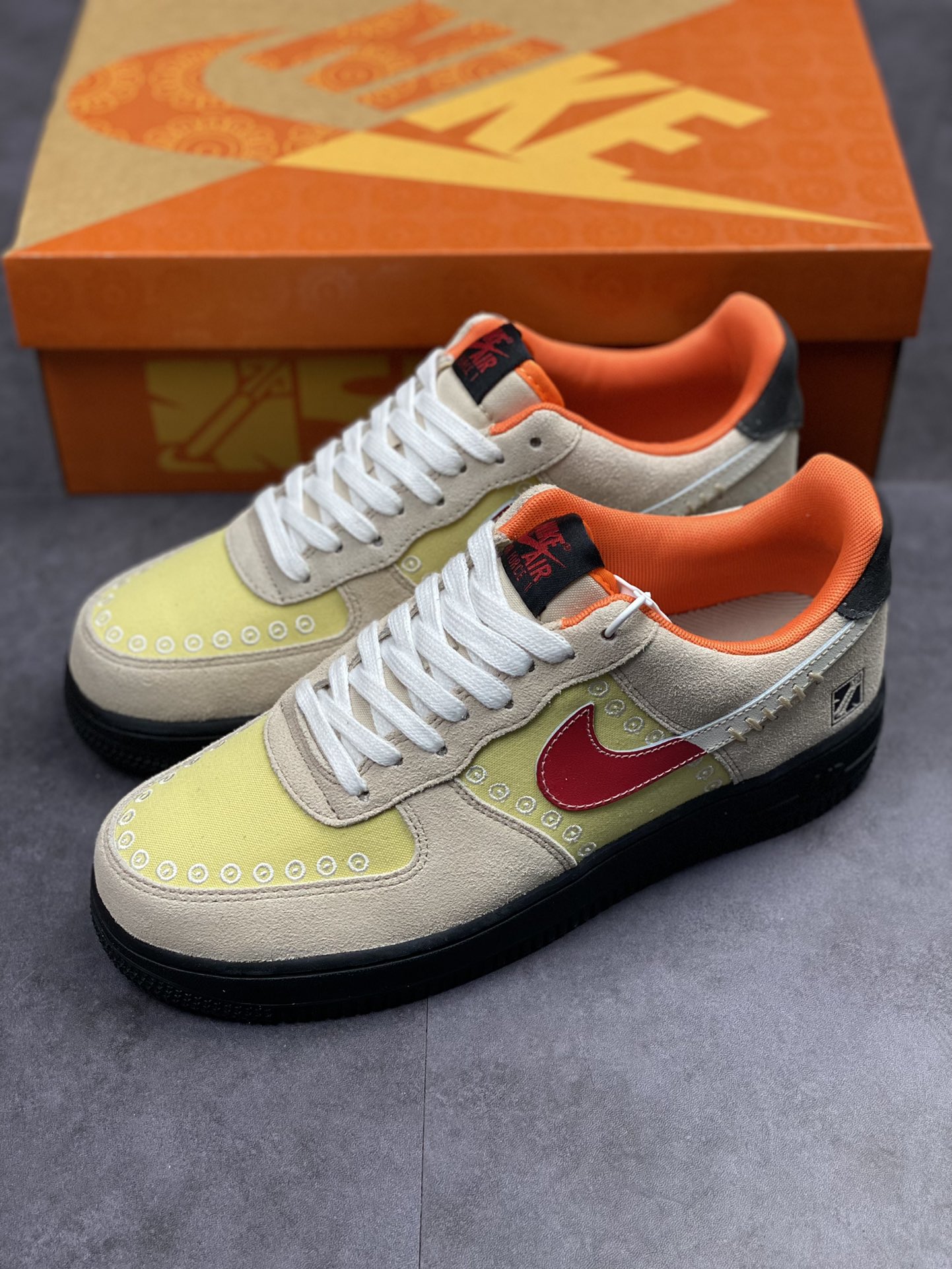 210 Nike Air Force 1 Low 07 棕红断钩 DZ5355-126