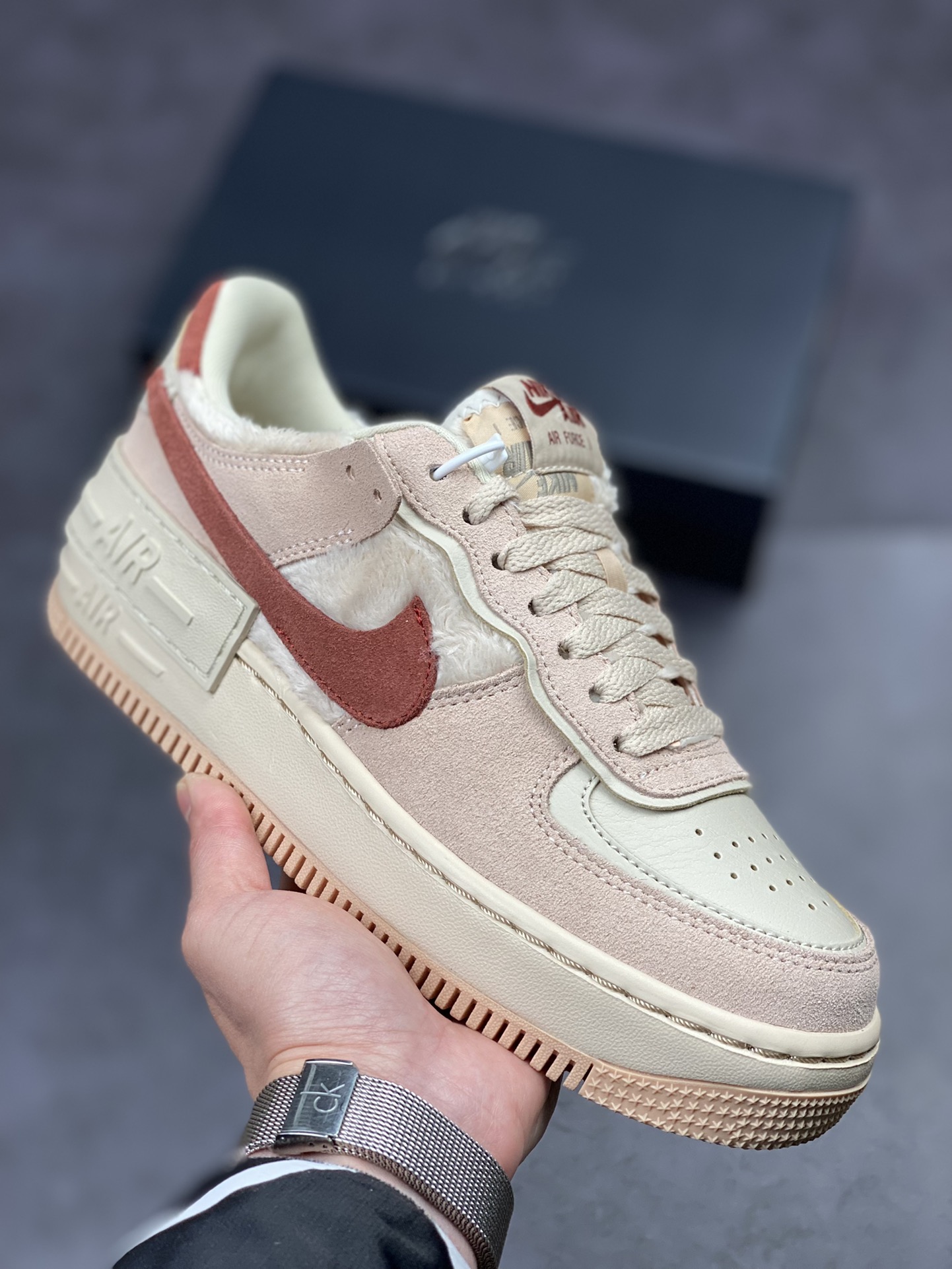190 Nike Air Force 1 Shadow 赤红 DZ4705-200