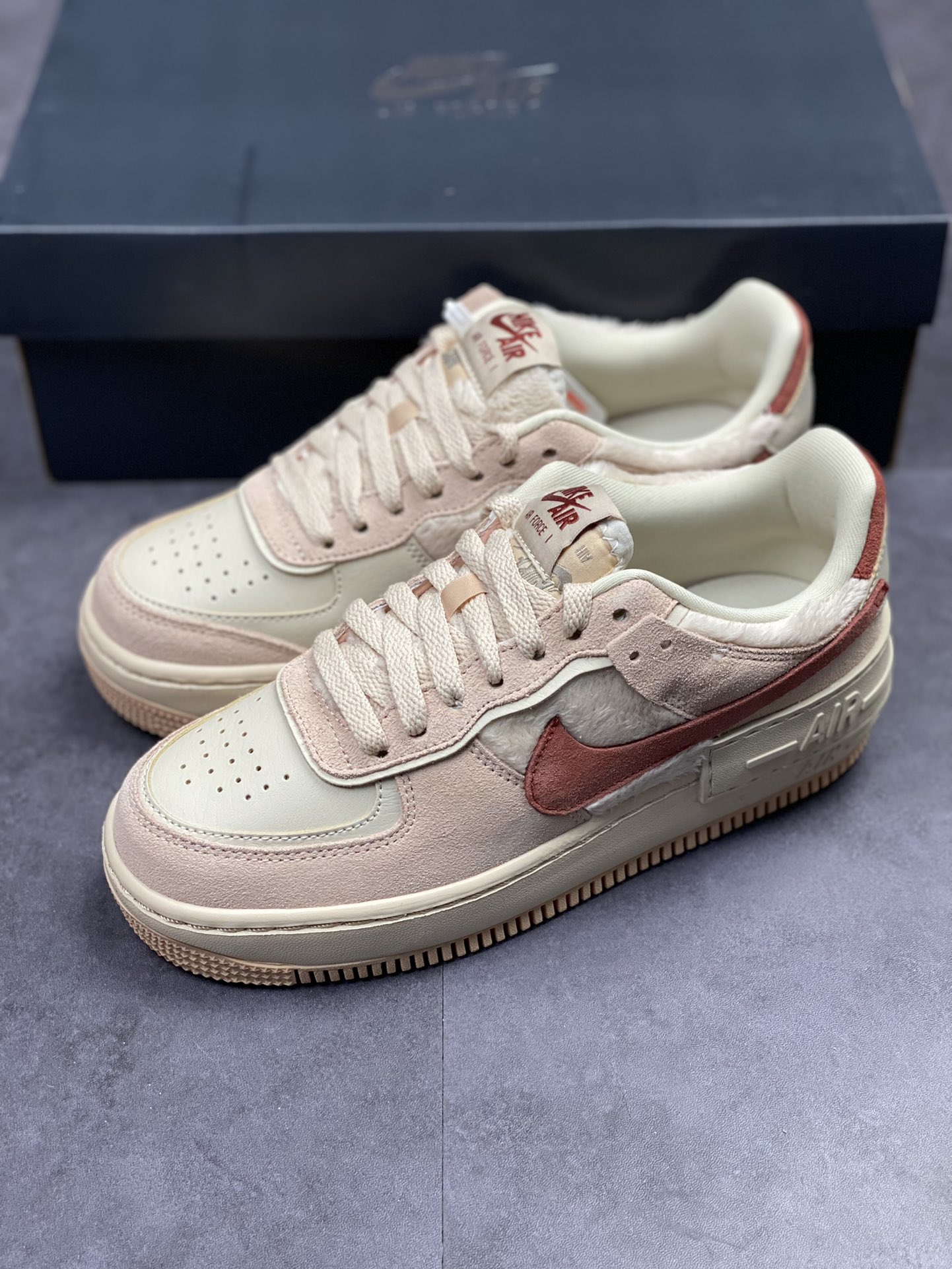 190 Nike Air Force 1 Shadow 赤红 DZ4705-200