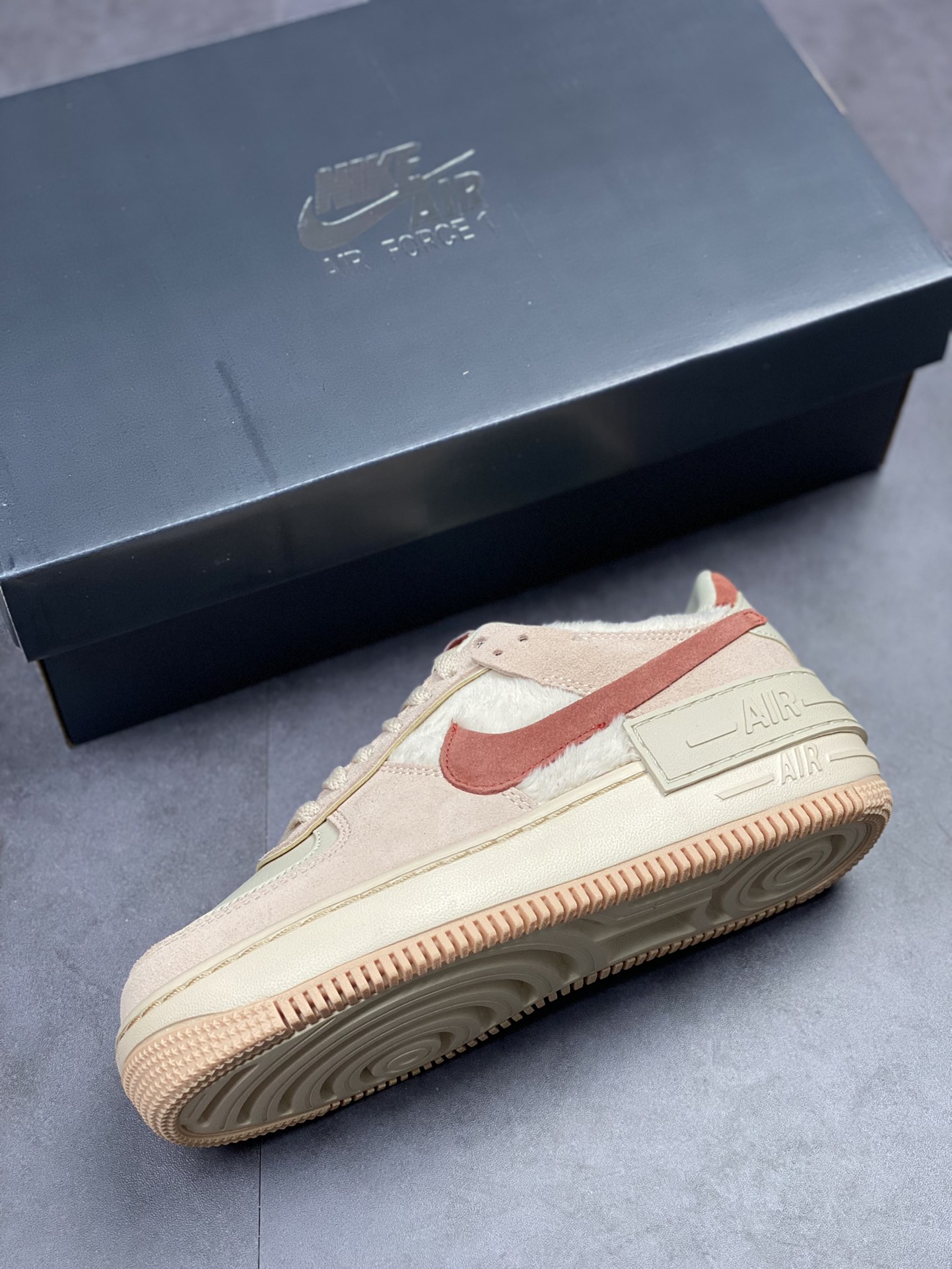 190 Nike Air Force 1 Shadow 赤红 DZ4705-200